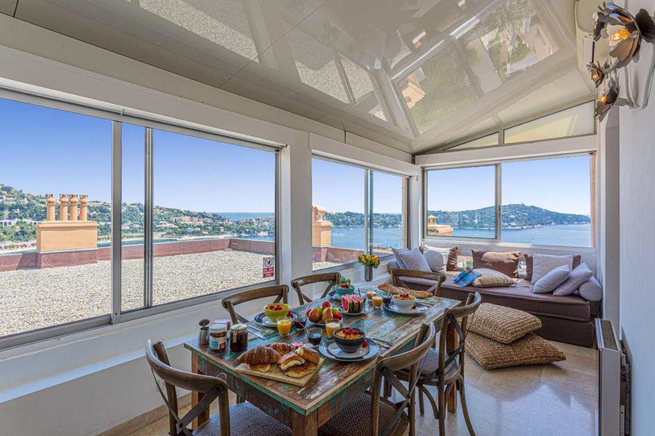My Casa - Villefranche Cauvin - Panoramic Sea View Ac Zewnętrze zdjęcie